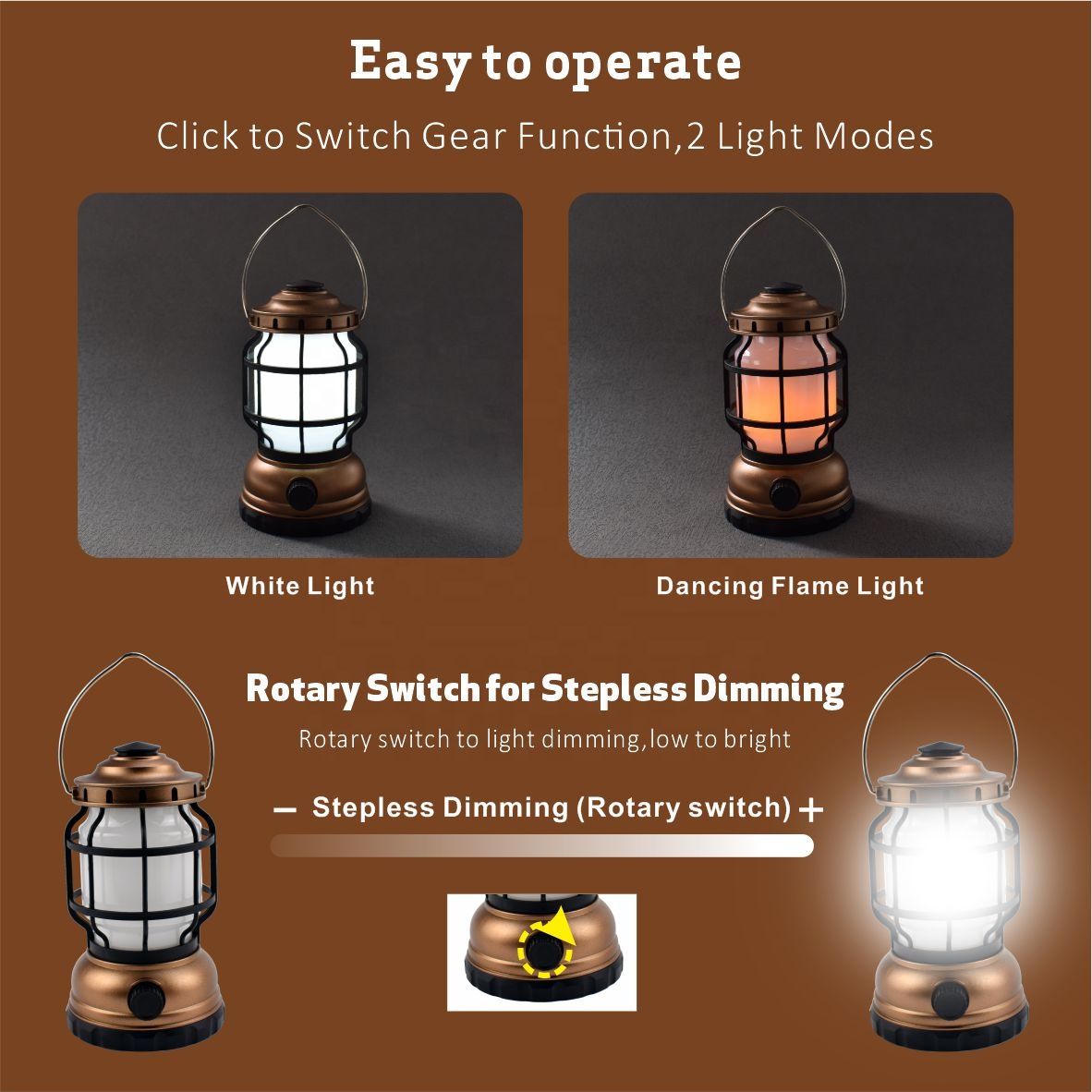 Retro Kerosin Wasserdichte Outdoor LED Faltbare Camping Laterne Wiederaufladbare Camping Licht für Notfall USB Körper LED