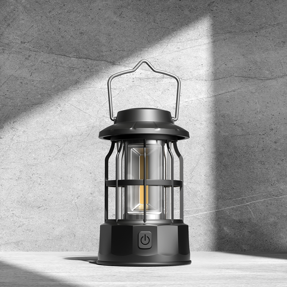 Camping Laterne Retro LED Zelt COB Camping Lampe USB Aufladbare batterie Tragbare Vintage Outdoor Camping Licht