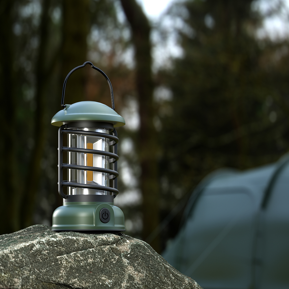 Camping Laterne Retro LED Zelt COB Camping Lampe USB Aufladbare batterie Tragbare Vintage Outdoor Camping Licht