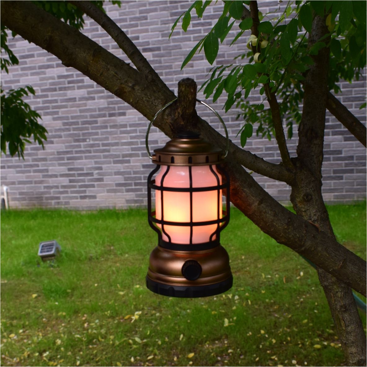 Retro Kerosin Wasserdichte Outdoor LED Faltbare Camping Laterne Wiederaufladbare Camping Licht für Notfall USB Körper LED