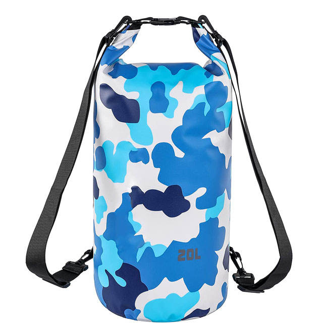 Wasserdichter Dry Bag-Rucksack 5L/10L/20L/30L/40L, schwimmende wasserdichte Rolltop-Taschen zum Kajakfahren, Bootfahren, Schwimmen