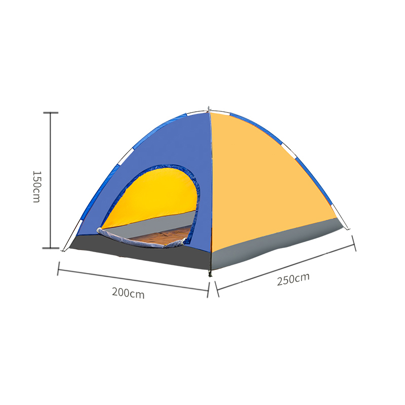 Ultraleichtes Camping-Rucksackzelt - Doppelschichtzelt