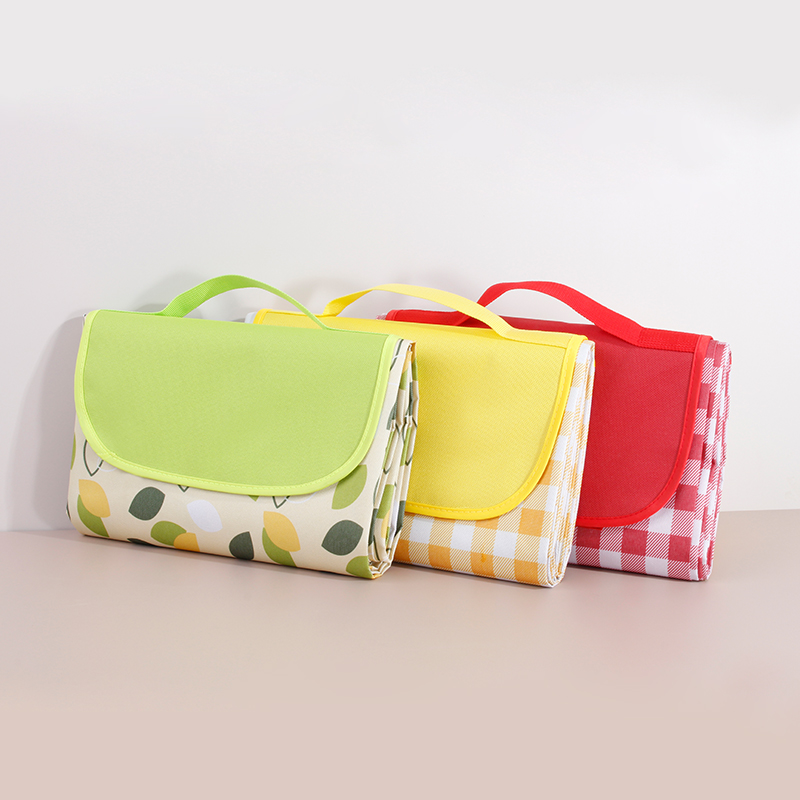 Mehrfarbige Camping-Picknickmatte - Wasserdichte Picknickdecke für den Außenbereich