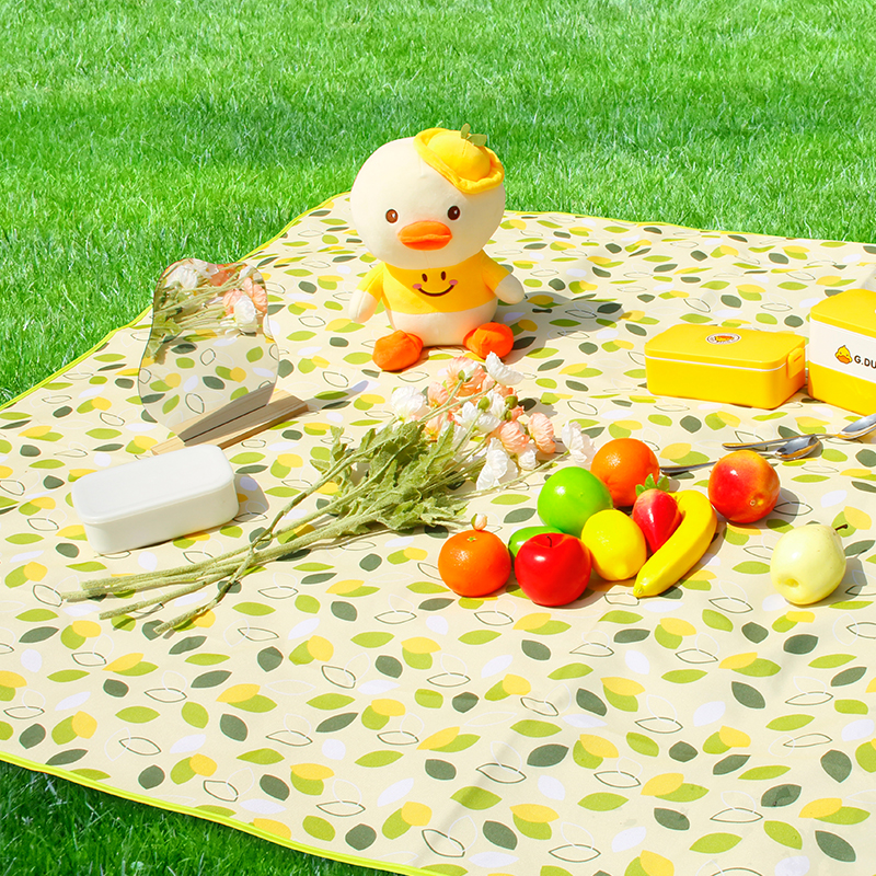 Mehrfarbige Camping-Picknickmatte - Wasserdichte Picknickdecke für den Außenbereich