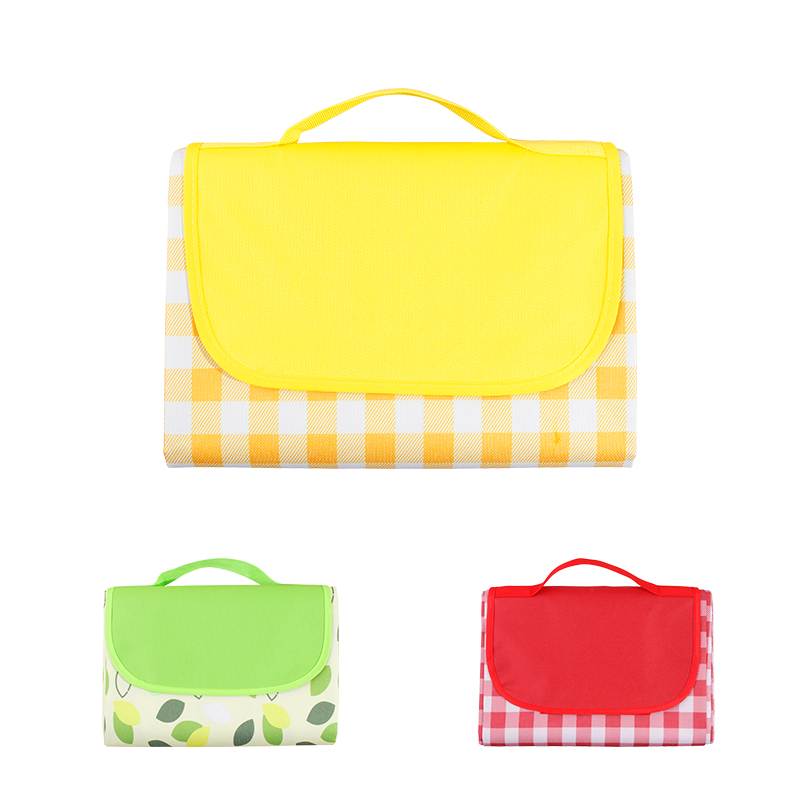 Mehrfarbige Camping-Picknickmatte - Wasserdichte Picknickdecke für den Außenbereich