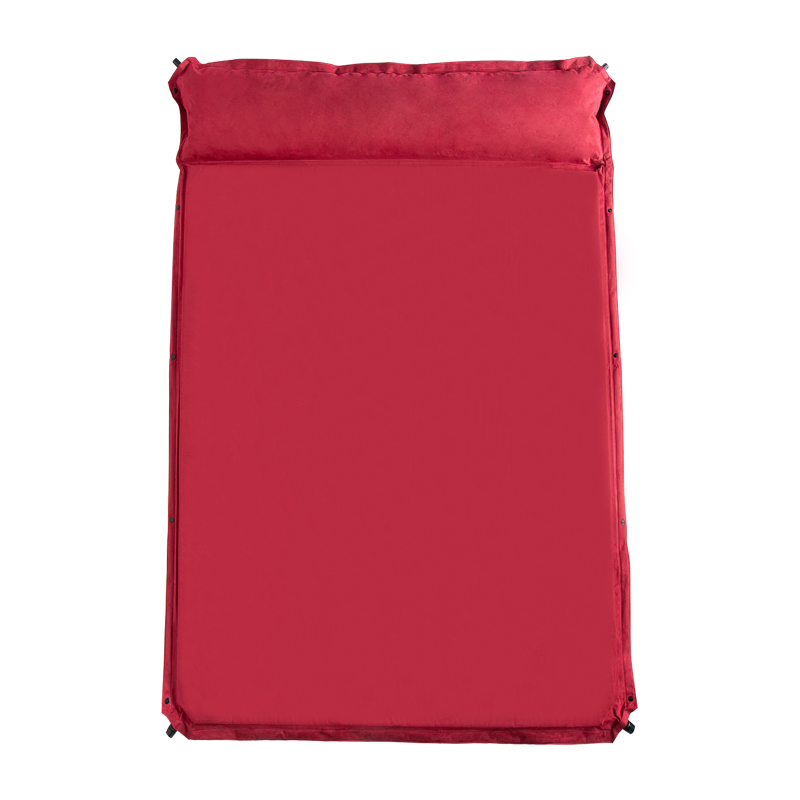 Automatische aufblasbare Campingmatratze aus Memory-Schaumstoff aus Wildleder