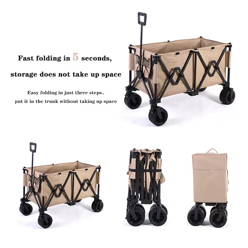 150L/200L Outdoor Camping Garten Park zusammenklappbarer Trolley