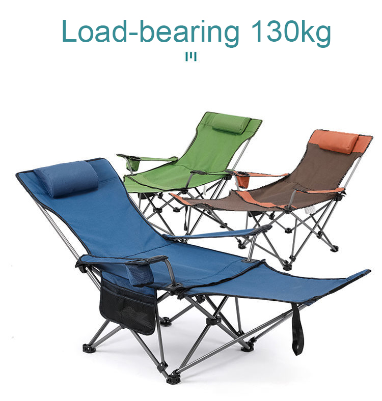Verstellbarer, zusammenklappbarer Lounge-Strand-Chaise-Stuhl