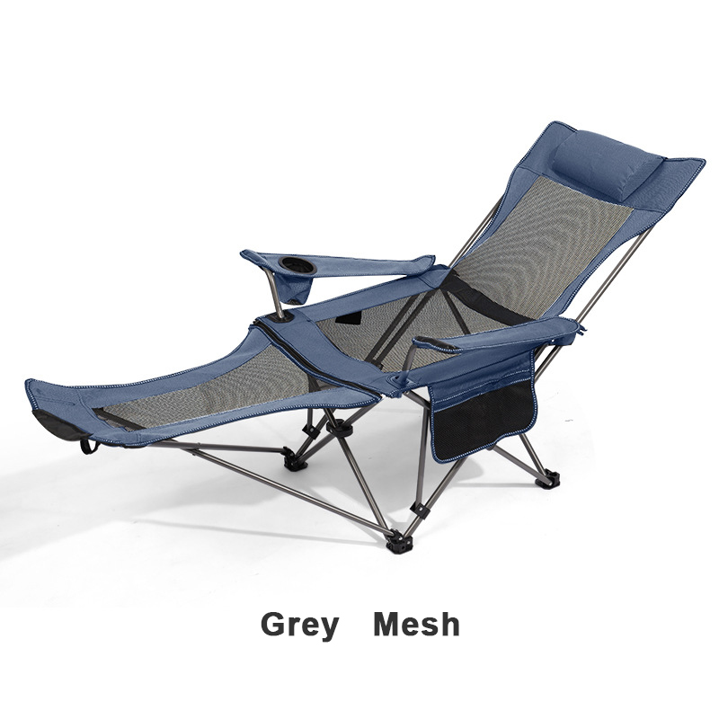 Verstellbarer, zusammenklappbarer Lounge-Strand-Chaise-Stuhl
