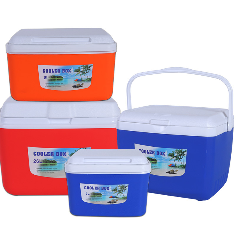 26L/33L/38L/55L/80L Kunststoff-Kühlbox für Outdoor-Camping-Grill