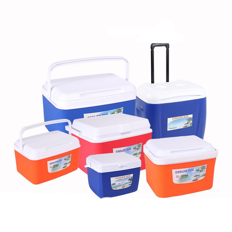 26L/33L/38L/55L/80L Kunststoff-Kühlbox für Outdoor-Camping-Grill