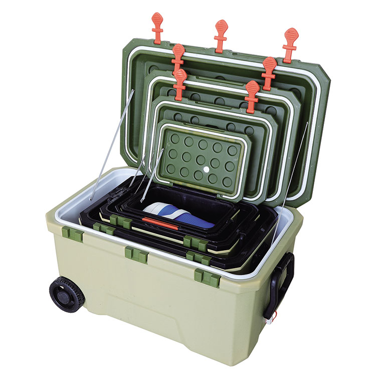 16L/36L/68L/145L Camping-Kühlbox für Eis, Obst und Fisch