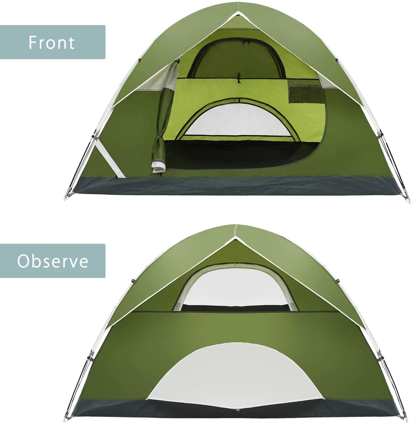 Wasserdichtes, leichtes, automatisches Campingzelt für den Außenbereich