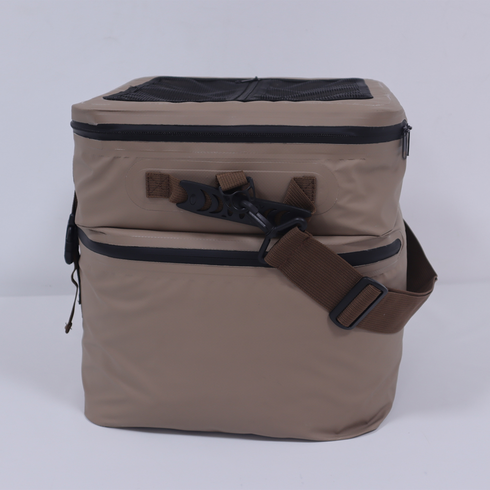 Camping Factory Tragbare wasserdichte Getränke- und Getränkeisolierte Thermo-Kühltasche und warme Tasche