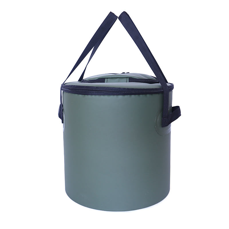 Camping-Bestseller: Beste isolierte runde Kühltasche – wasserdichter PVC-Thermoeimer zur Aufbewahrung von Lebensmitteln für Picknicks im Freien