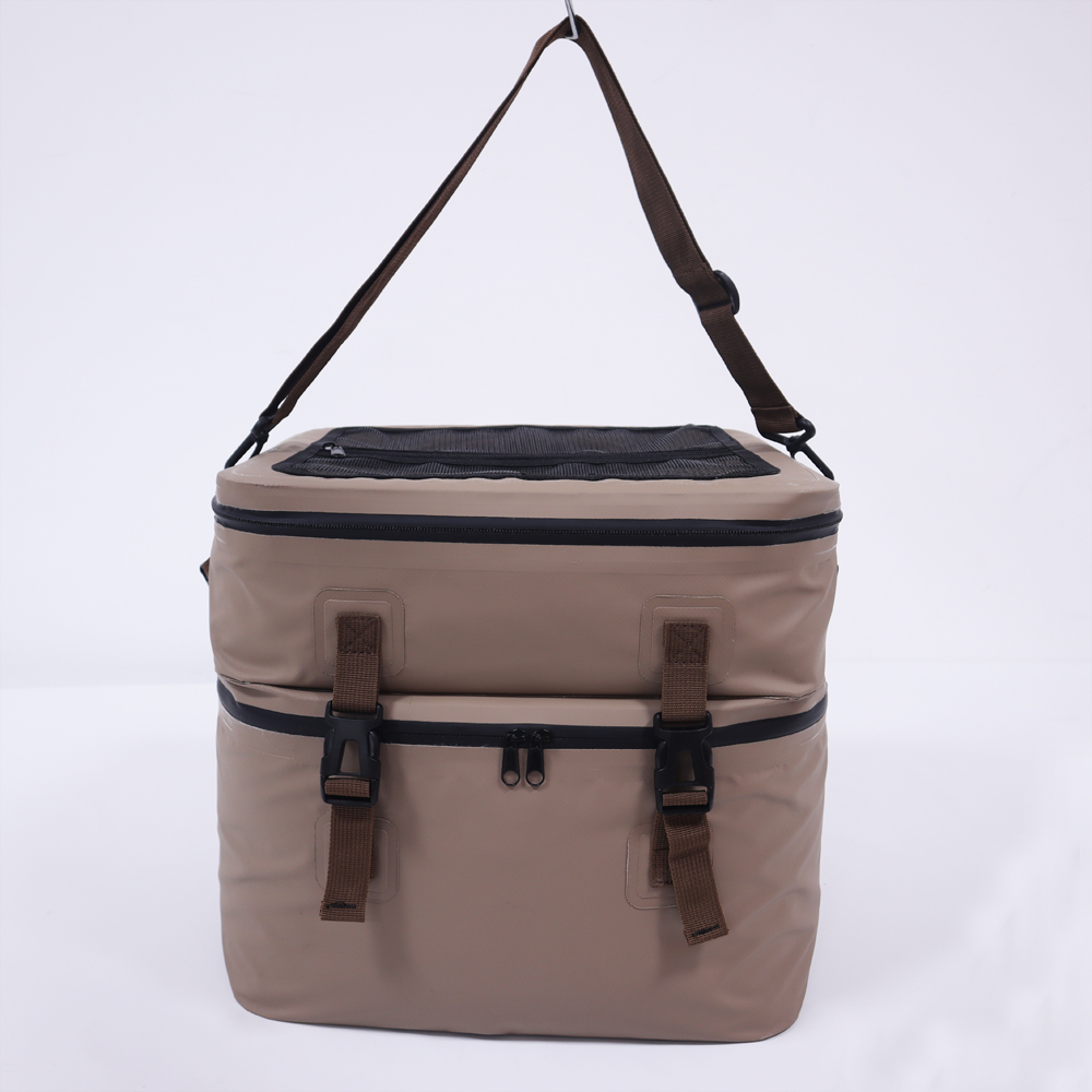 Camping Factory Tragbare wasserdichte Getränke- und Getränkeisolierte Thermo-Kühltasche und warme Tasche