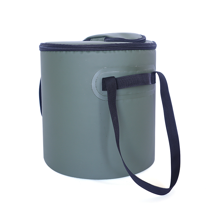 Camping-Bestseller: Beste isolierte runde Kühltasche – wasserdichter PVC-Thermoeimer zur Aufbewahrung von Lebensmitteln für Picknicks im Freien