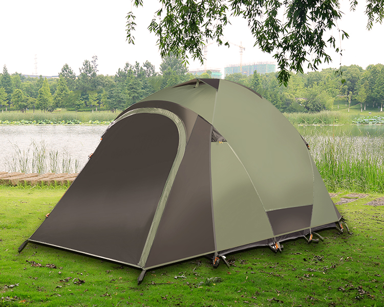 Wasserdichtes und winddichtes, leichtes Rucksackzelt für Outdoor, Wandern und Glamping