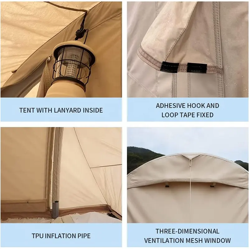 Aufblasbare Campingzelte für den Außenbereich
