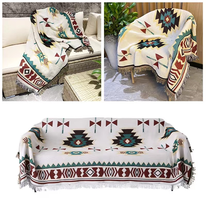 Wasserdichte Outdoor-Campingdecke - Picknickmatte im India-Stil