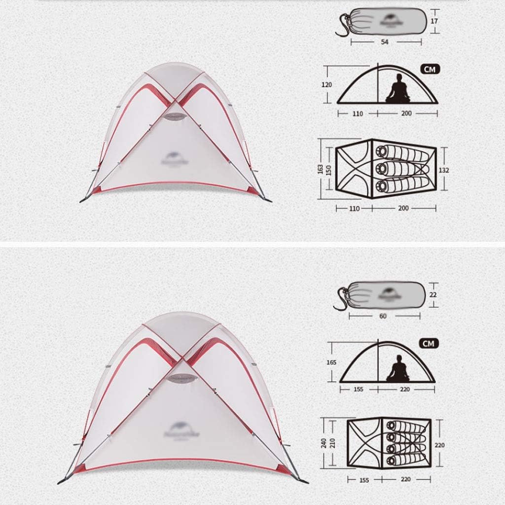 Ultraleichtes Outdoor-Zelt für Rucksackreisen, Wandern, Camping