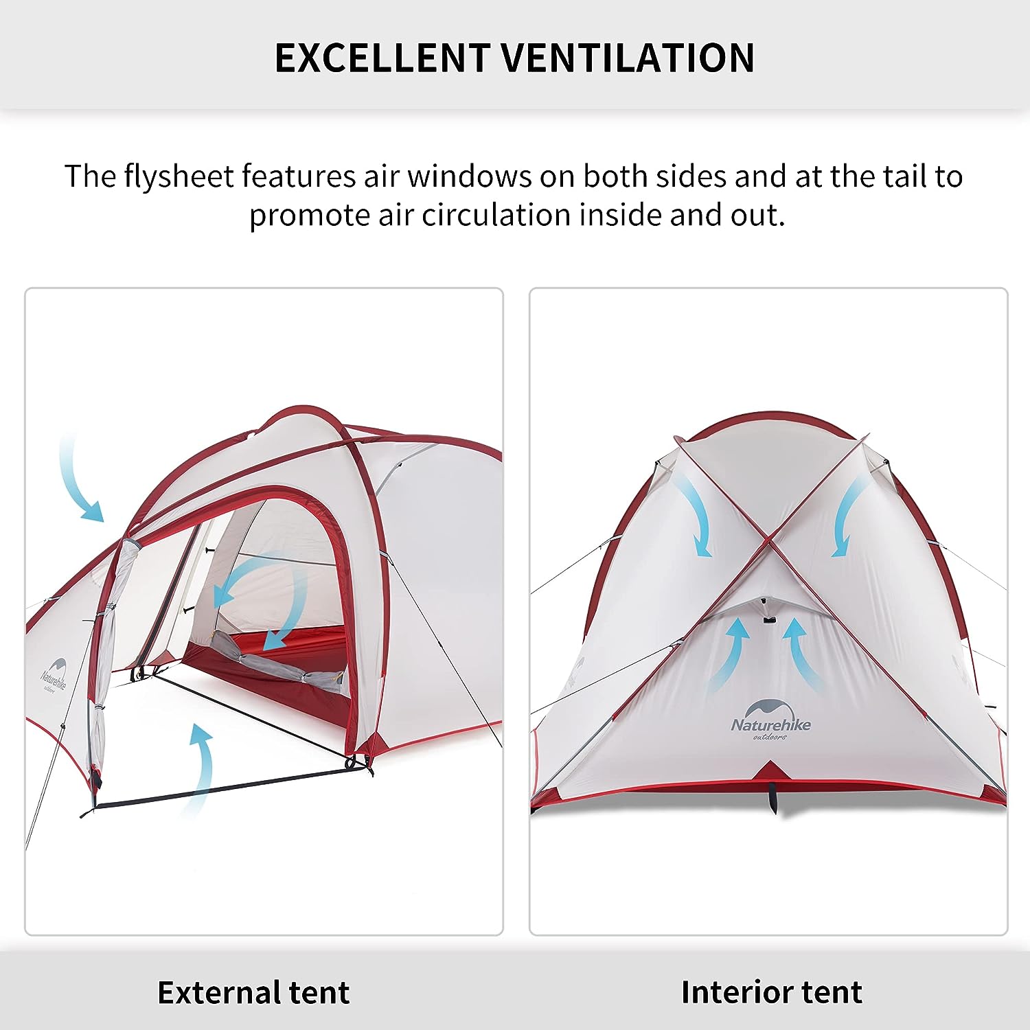Ultraleichtes Outdoor-Zelt für Rucksackreisen, Wandern, Camping
