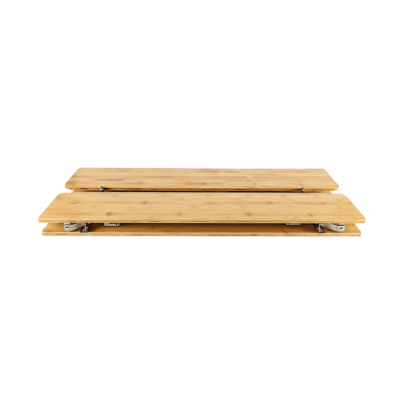 Klappbarer Campingtisch aus Bambus für Picknick im Freien, Terrasse, Garten und Strand