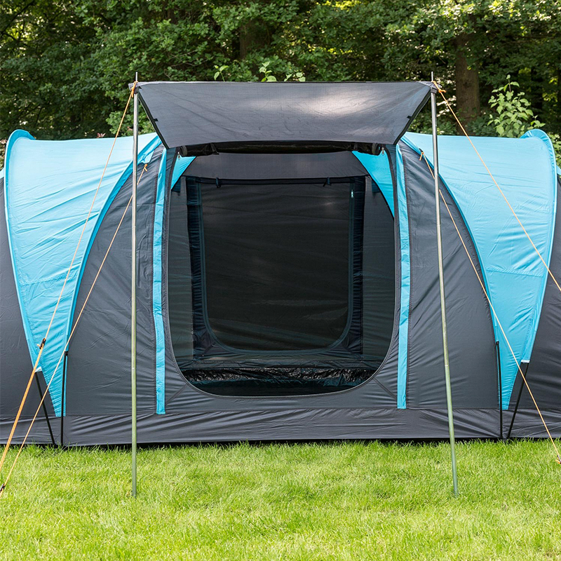 5-8 Personen 2 Kabinen Doppelschicht Camping Tunnelzelt