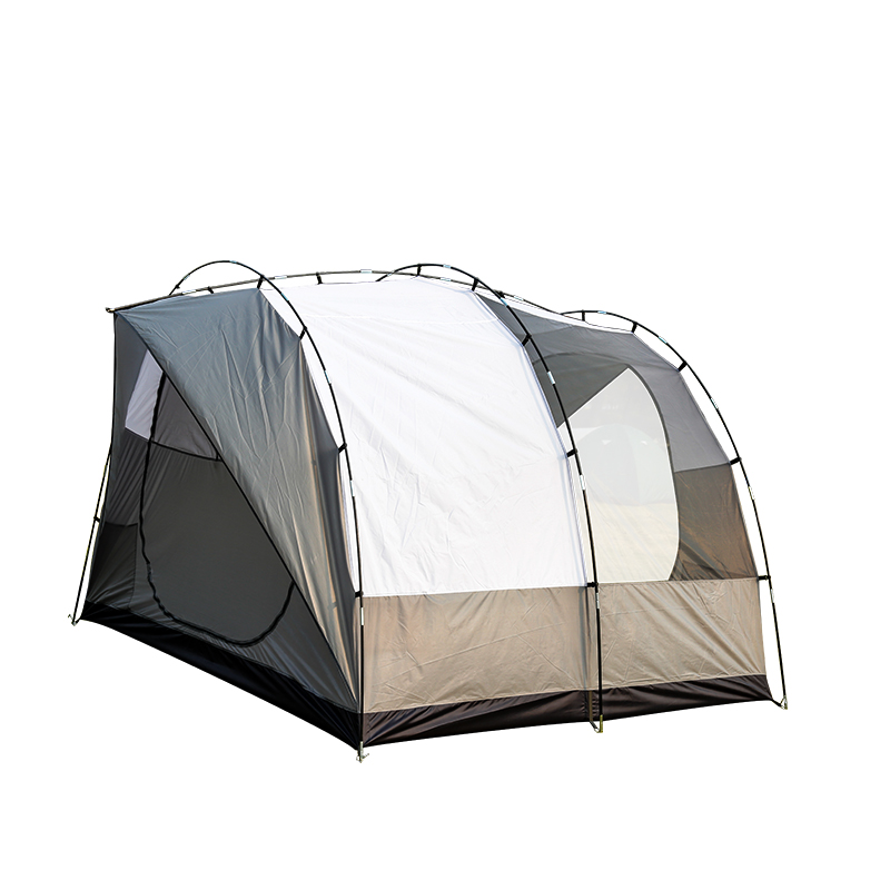 Wasserdichtes 3-Zimmer-Camping-Tunnelzelt
