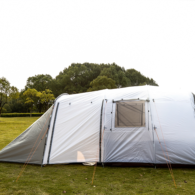 Wasserdichtes 3-Zimmer-Camping-Tunnelzelt