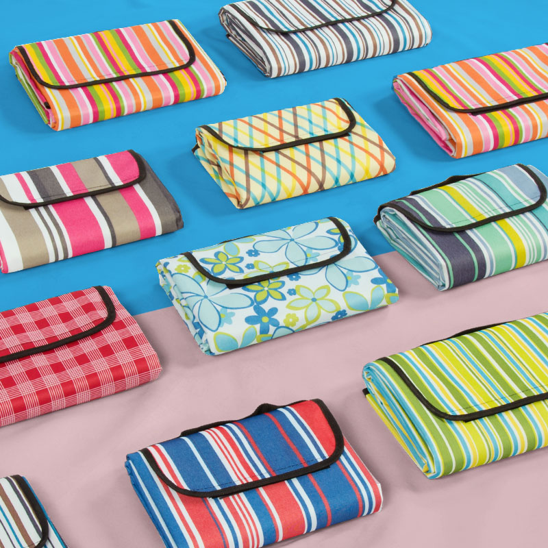 30 Design Outdoor gefaltete Oxford Picknickmatten & Strandunterlagen