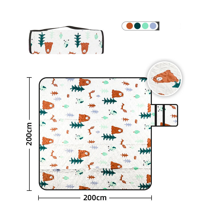 Wasserdichte Oxford-Camping-Picknickmatte im nationalen Stil