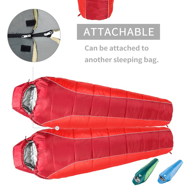 Wasserdichte Rucksack-Camping-Schlafsäcke für Reisen und Wandern