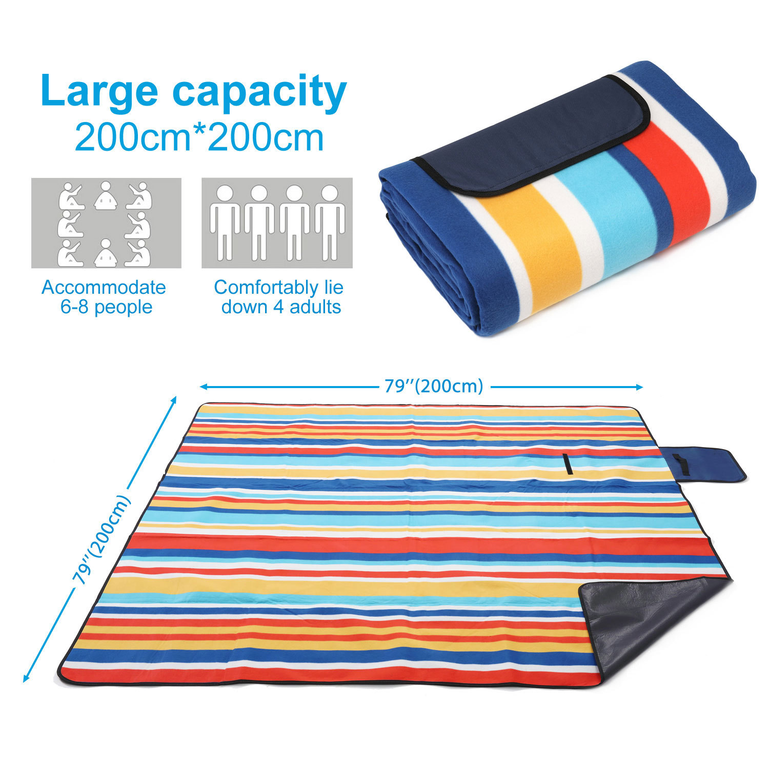 Wildleder picknick matte verdickt outdoor camping feuchtigkeitsdichten zelt matte picknick tuch