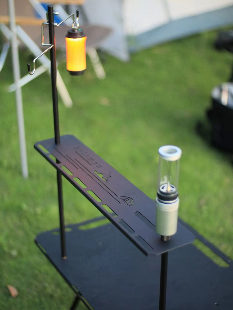 Leichter, klappbarer Camping-Tisch aus Aluminium – verschiedene Größen, höhenverstellbar