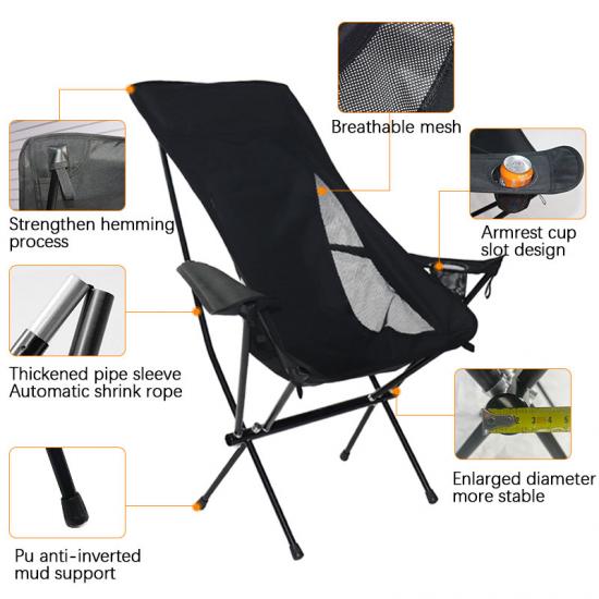 Klappstuhl Strand Faltbarer Outdoor Leichter Campingstuhl