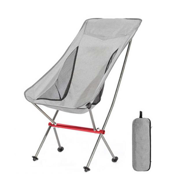 Ultraleichter faltbarer Campingstuhl aus Aluminium – tragbarer Strandstuhl