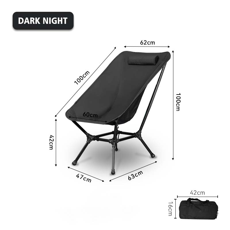 7075 Luxus-Campingtisch- und Stuhlset aus Aluminium zum Zusammenklappen