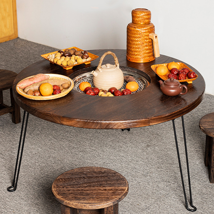 Ultraleicht Picknick Tisch Glamping Klapp Runde Camping Tisch Für Trinken Grill