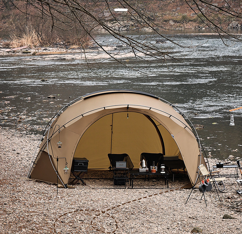 Ausrüstung für Outdoor-Campingzelte mit kugelförmiger Kuppel