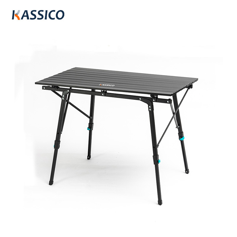 Klappbarer Campingtisch aus Aluminium für Picknick, Grillen, Strand, Wandern, Angeln