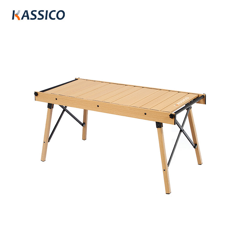Abnehmbarer Camping-Picknick-IGT-Tisch aus Aluminium