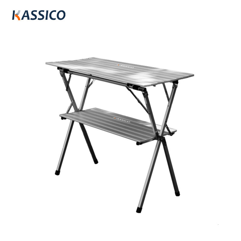 Klappbarer Campingtisch aus Aluminium