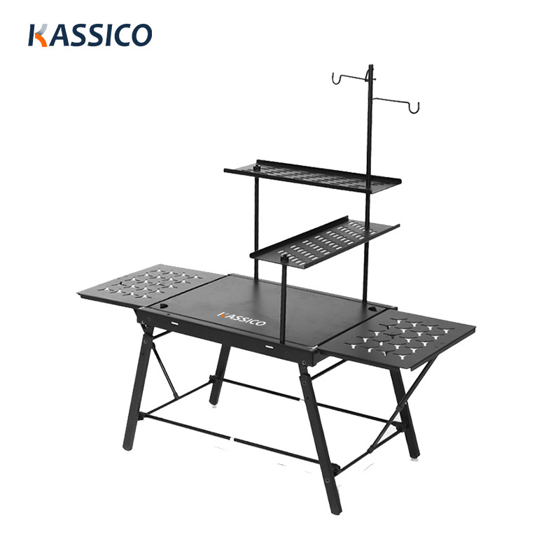 Camping-Picknick-Grillen IGT-Tisch mit modularen Erweiterungsbrettern