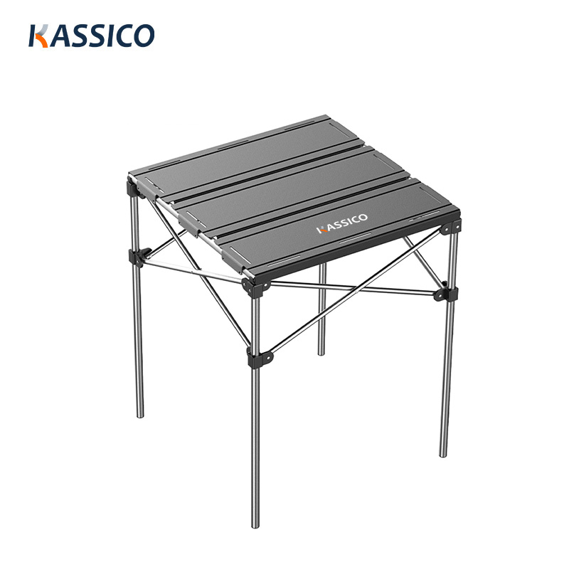 Klappbarer Campingtisch aus Aluminium