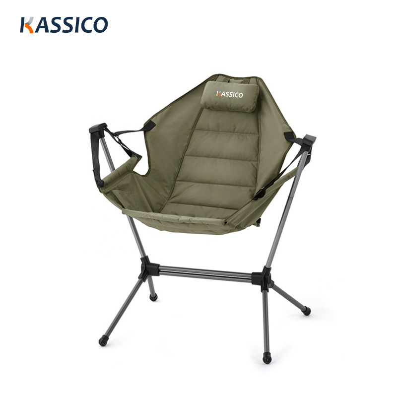 Camping Outdoor-Möbel Aluminium Klappbarer Moon Chair