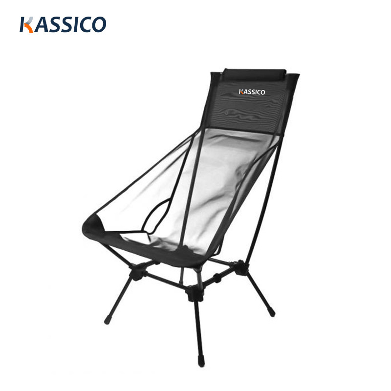 Atmungsaktiver Camping-Klappstuhl aus Netzstoff