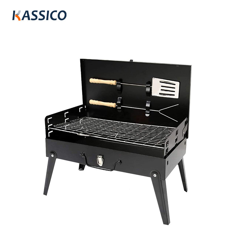 Tragbarer Holzkohlegrill für Camping, Reisen, Garten, Outdoor