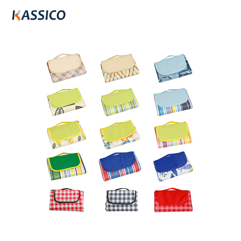 30 Design Outdoor gefaltete Oxford Picknickmatten & Strandunterlagen