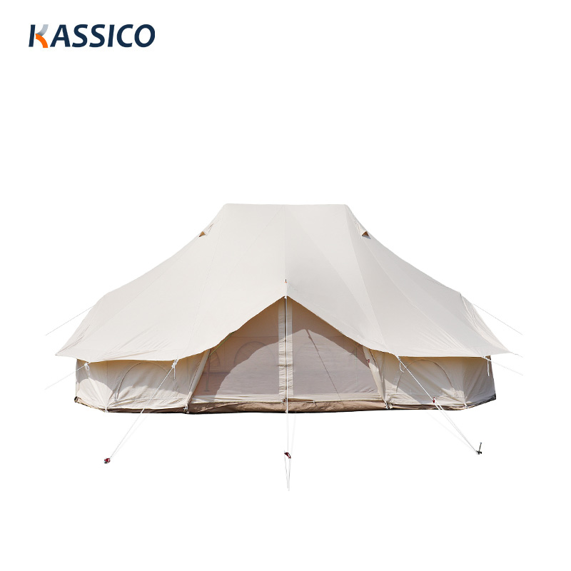 24 m² großes Emperor-Jurtenzelt für Camping und Glamping